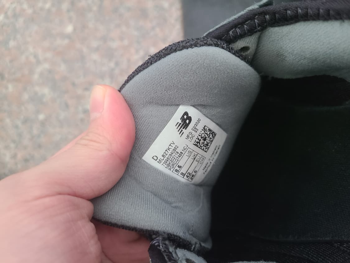 뉴발란스 디스이즈네버댓 827 265사이즈 상품이미지8