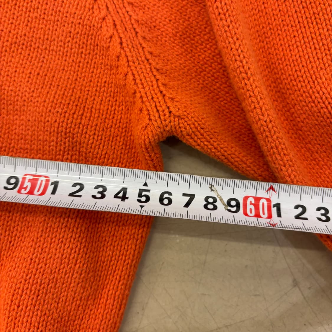 폴로 랄프로렌 포니 오렌지 니트 상품이미지5