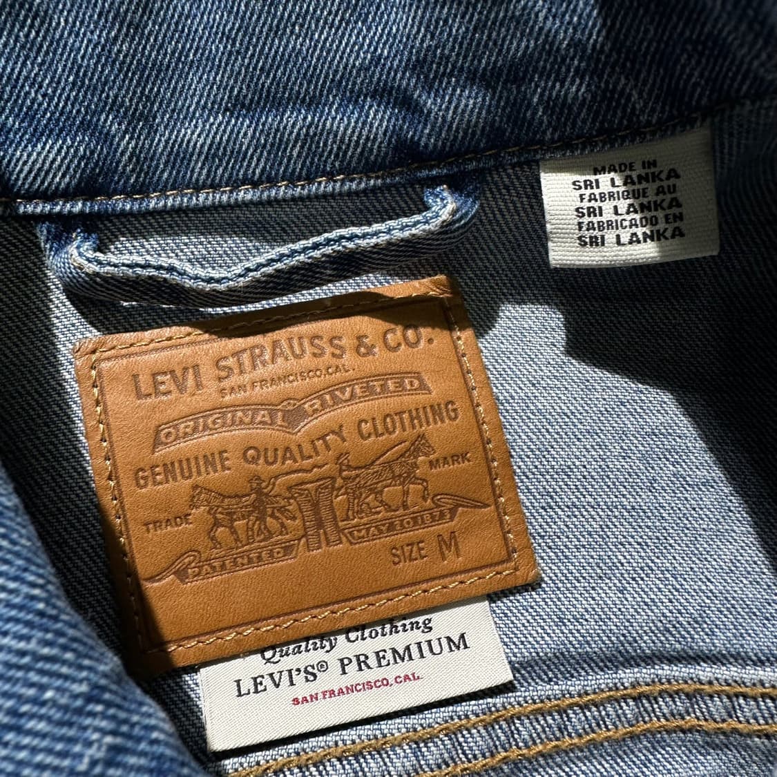 리바이스 빅E 프리미엄 라인 데님 트러커 자켓 상품이미지4