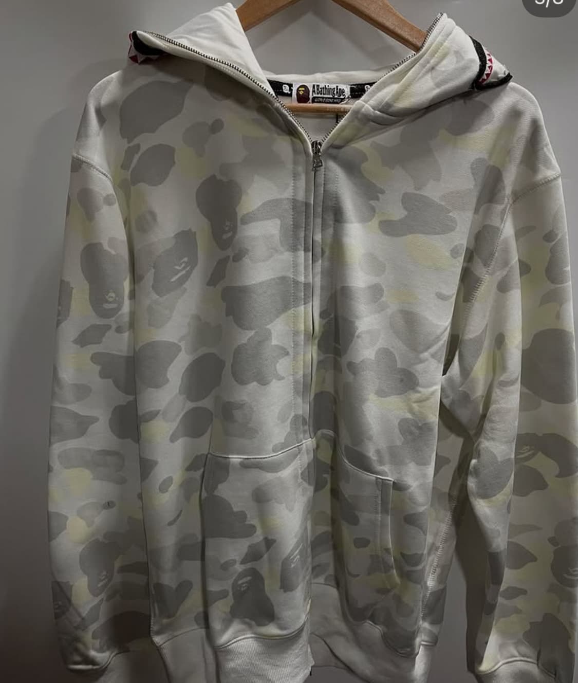 베이프 백계 후드집업 상품이미지2