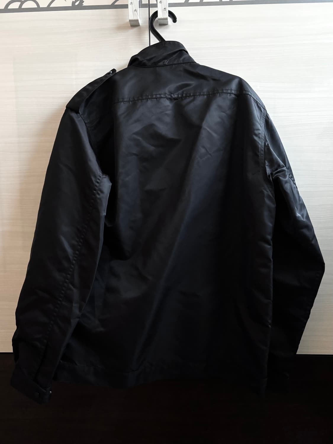 [S] OLLY SHINDER 월드 서비스 자켓 블랙 24SS 상품이미지5