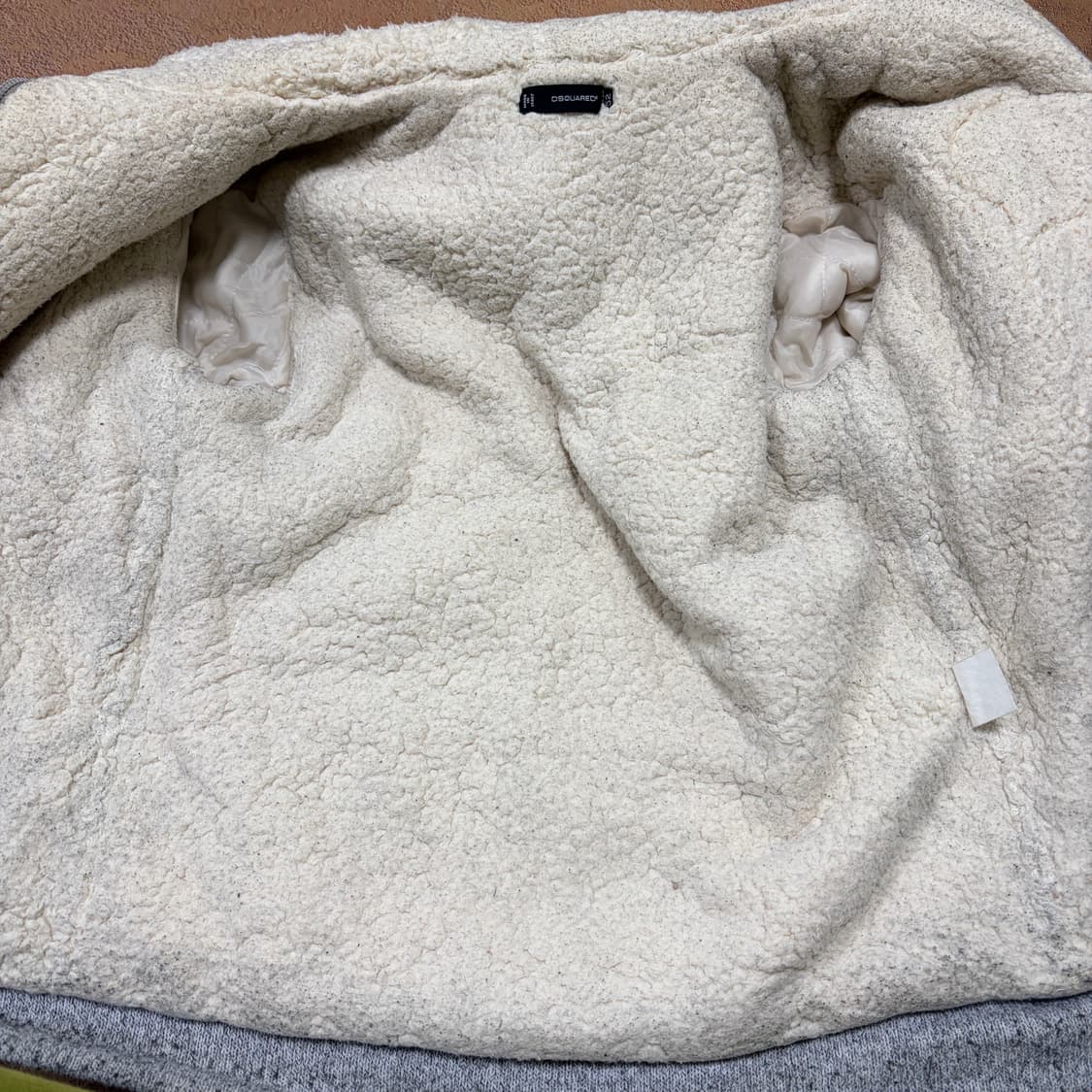 디스퀘어드2 안감 양털 후리스 집업 상품이미지6