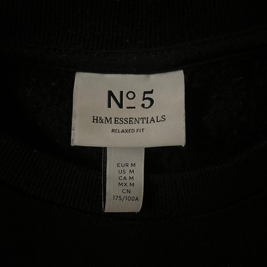 H&M Essentials Relaxed 코튼 스웨트셔츠 상품이미지6