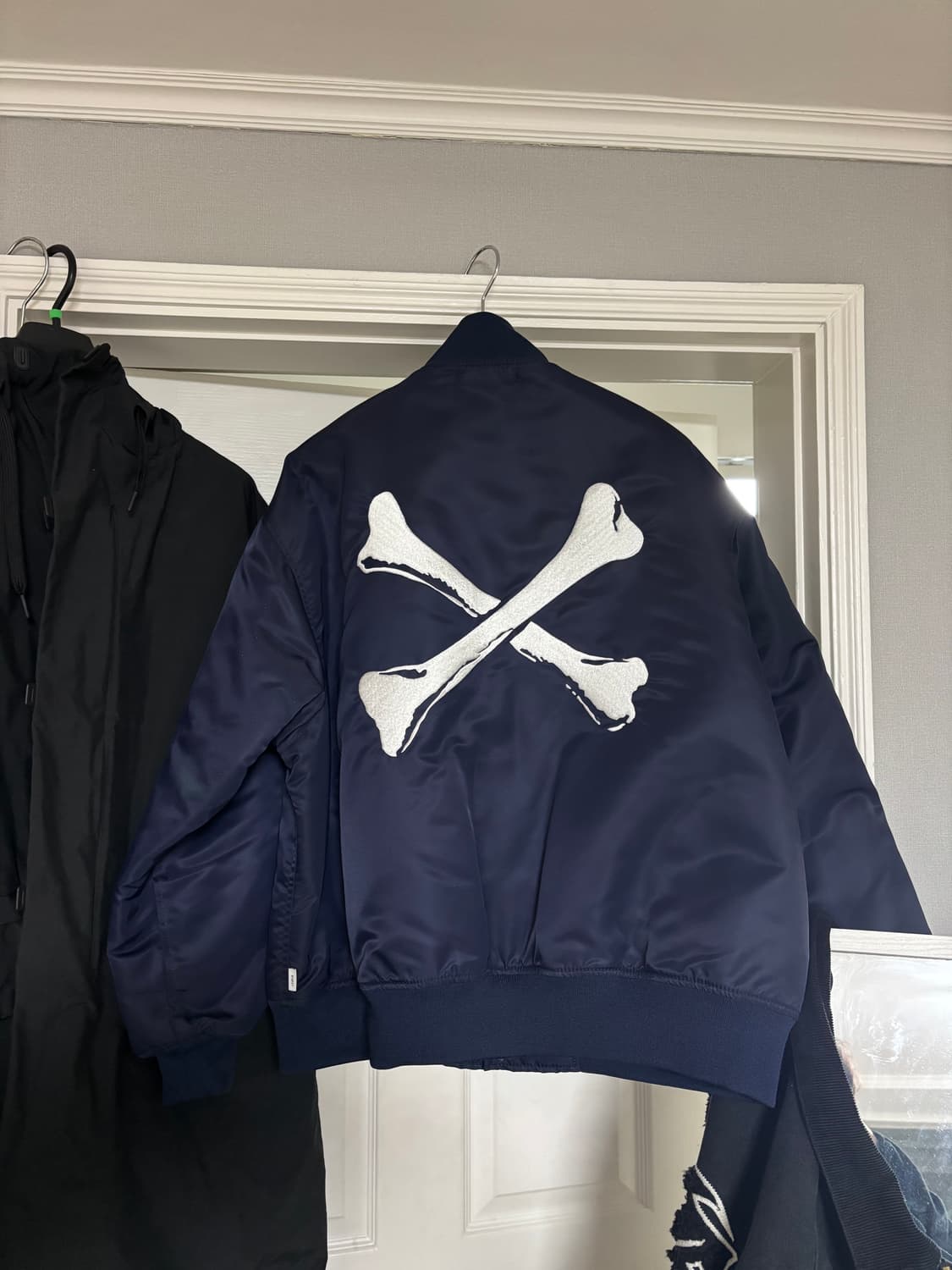 [2] 더블탭스 팀자켓 네이비 21aw 상품이미지1