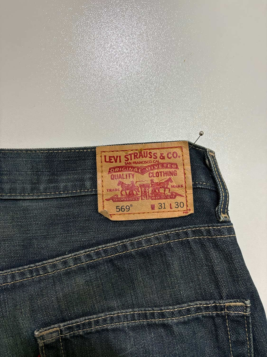 리바이스 569 loose straight커스텀 데님 상품이미지6