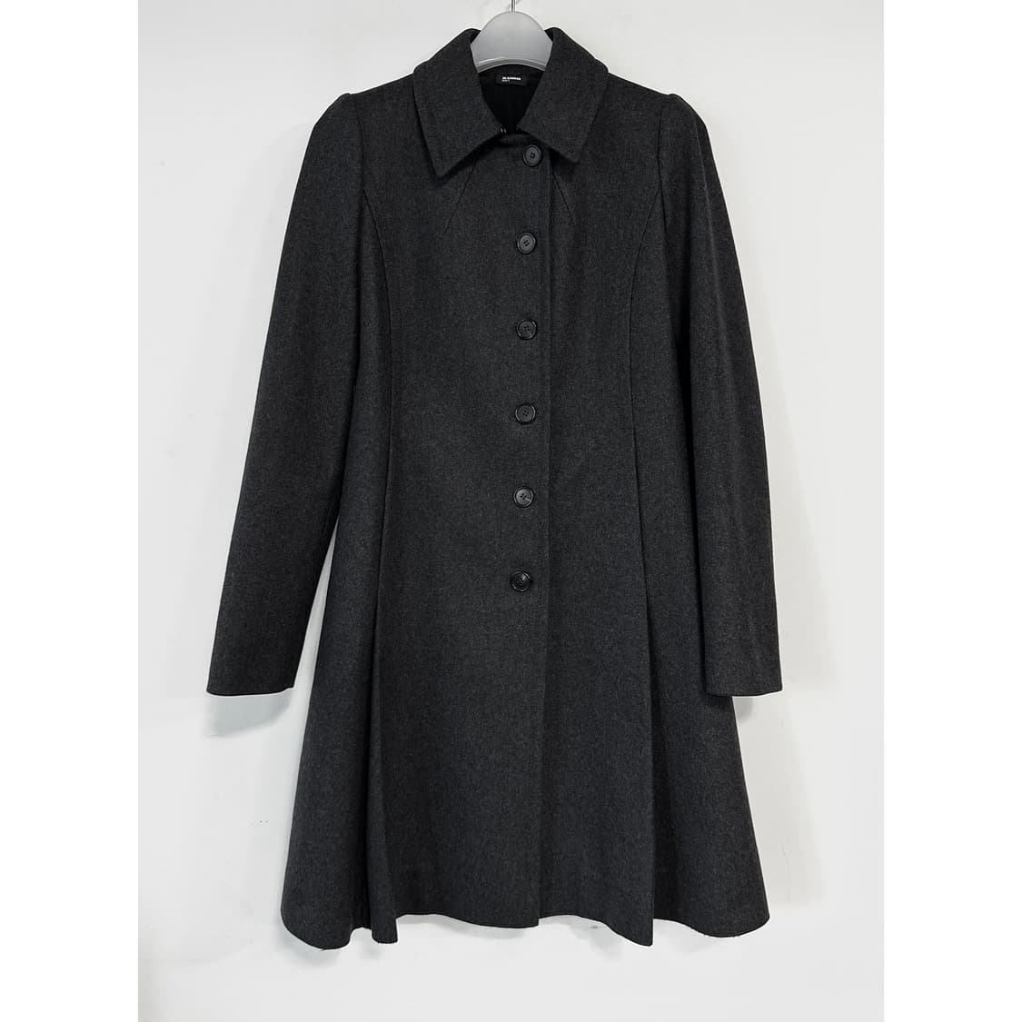 질샌더 네이비 울 캐시미어 코트 상품이미지1