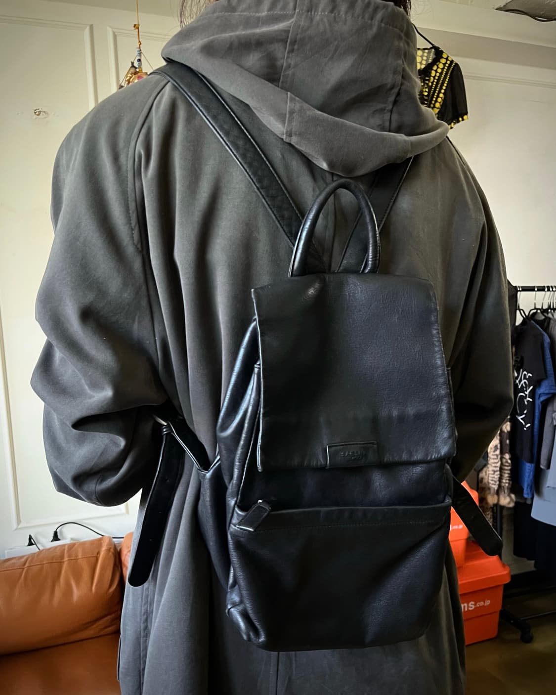 Y'SACCS Yohji Yamamoto Leather Backpack 상품이미지2