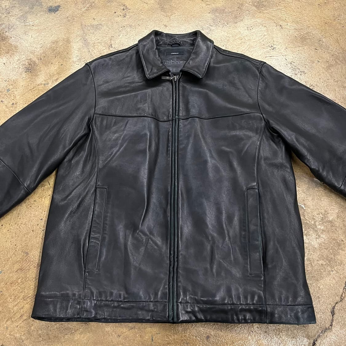 [ 정품 ] Claiborne 빈티지 양가죽 레더 자켓 b16 상품이미지3