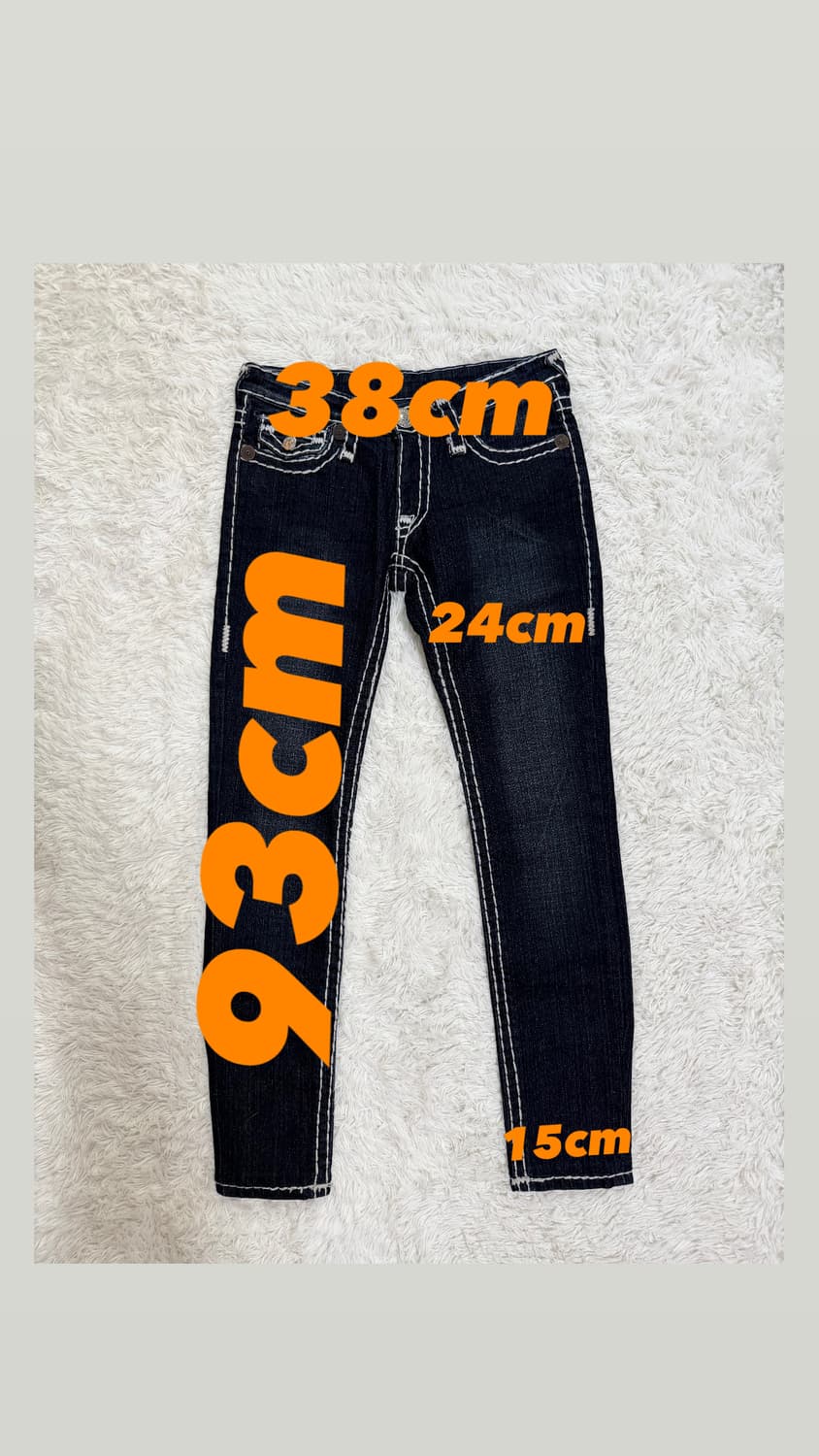 트루릴리젼 블랙진 26사이즈 상품이미지2