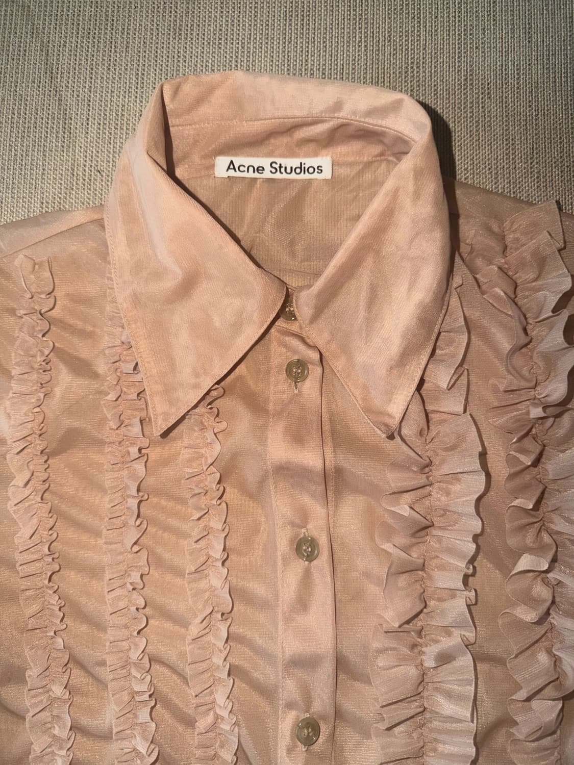 Acne Studios 시스루 여성 블라우스 상품이미지2