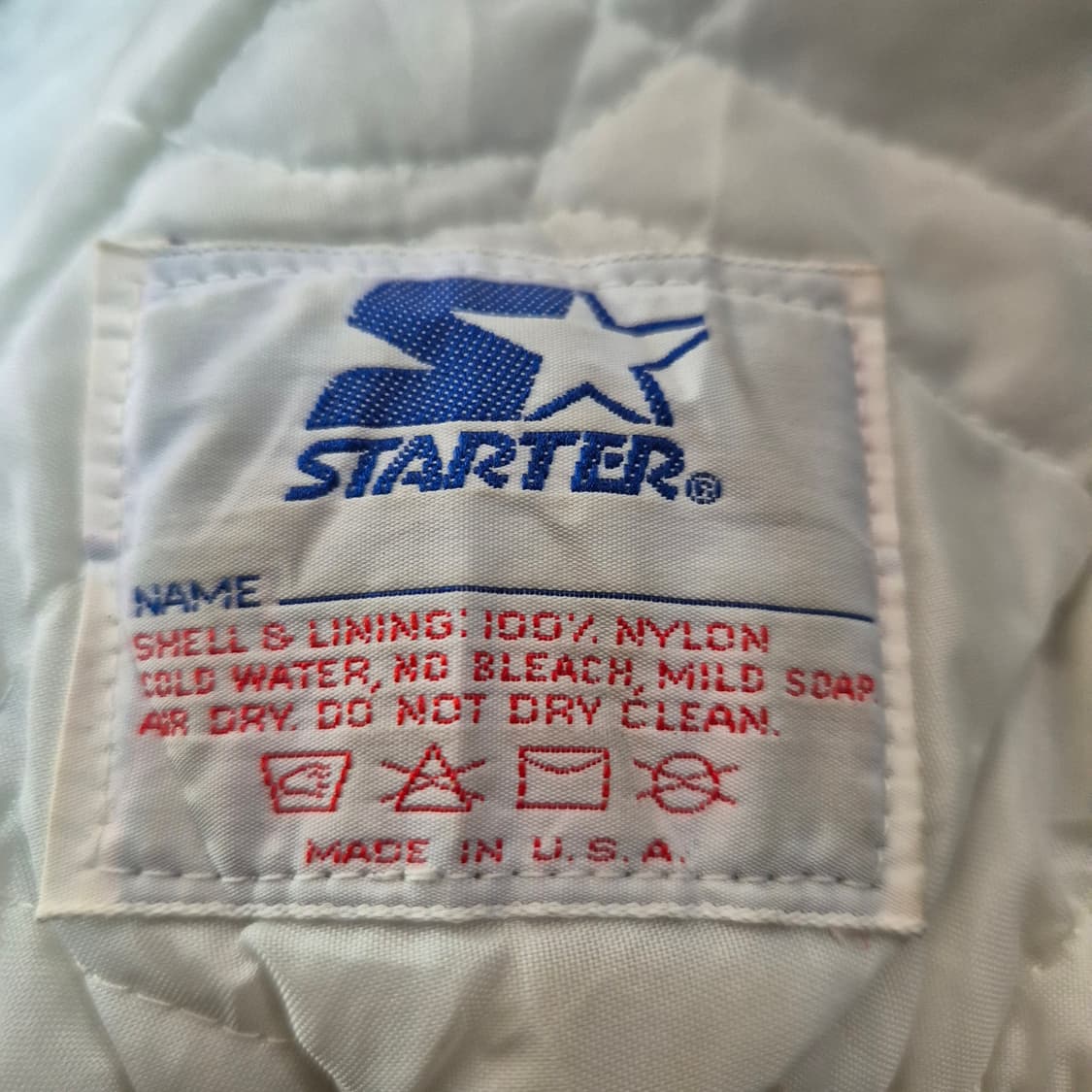 90s 미제 스타터 마이애미돌핀스 상품이미지5