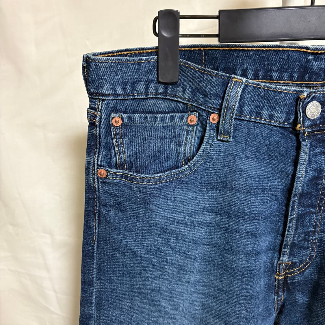 리바이스 501 스트레이트 중청 데님팬츠 / W32, L32 상품이미지4