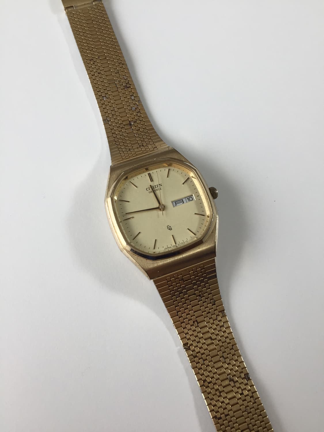 80s citizen octagon gold day-date 상품이미지9