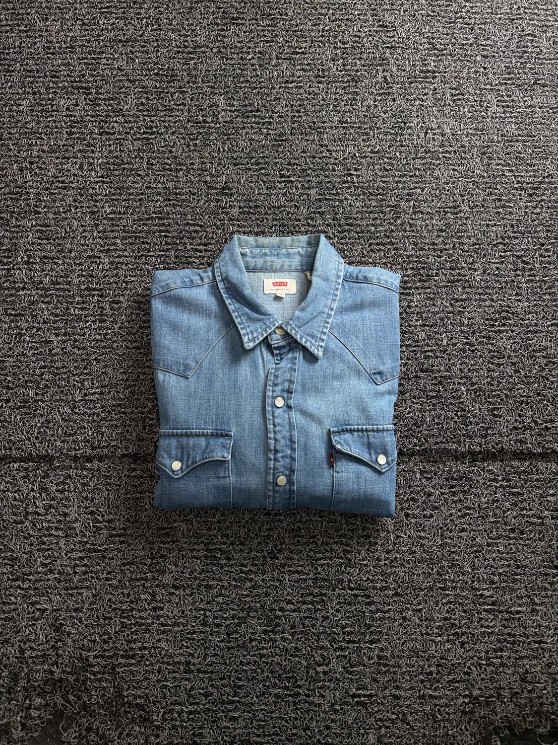 리바이스 아메카지 바스토우 웨스턴 데님 셔츠 4133 상품이미지1