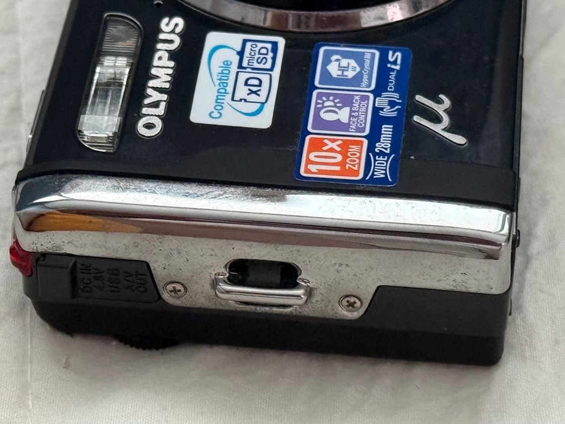 올림푸스 뮤9000 개인소장 디카 판매 sd카드 X 상품이미지4