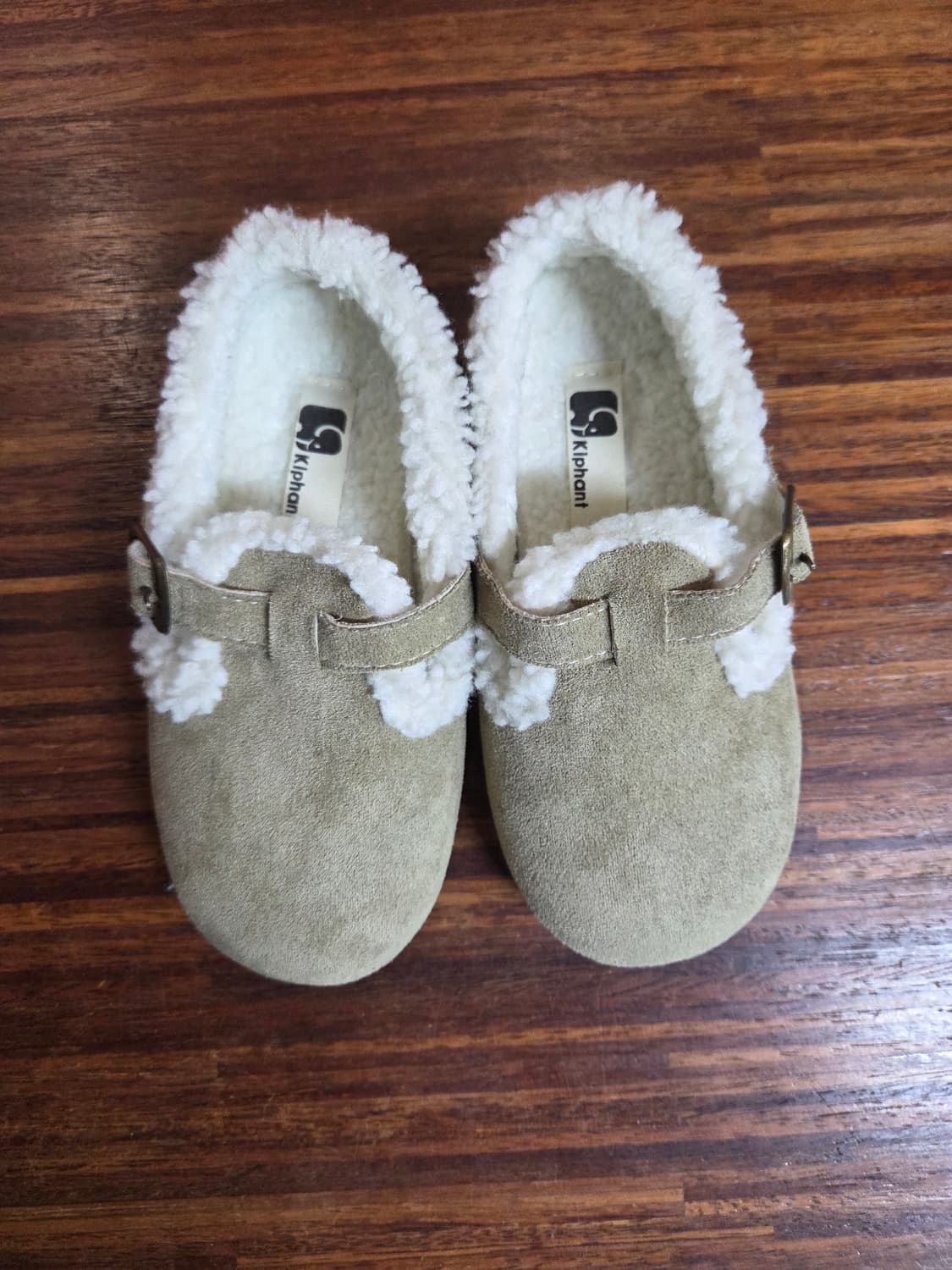 키펀트 키즈 스웨이드 안감털 신발 180 상품이미지2