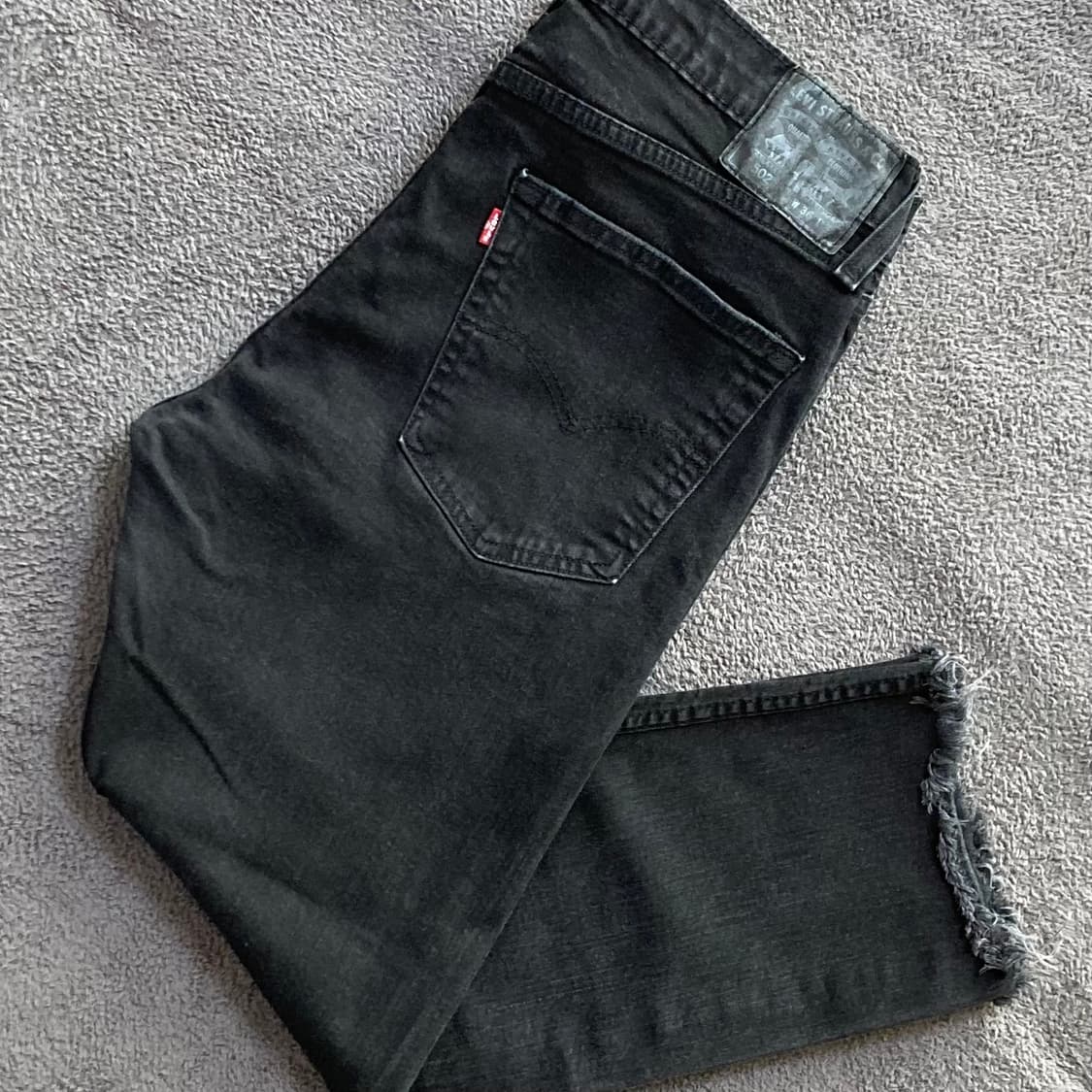 리바이스 502 블랙진 데님팬츠 W36 L32 상품이미지1