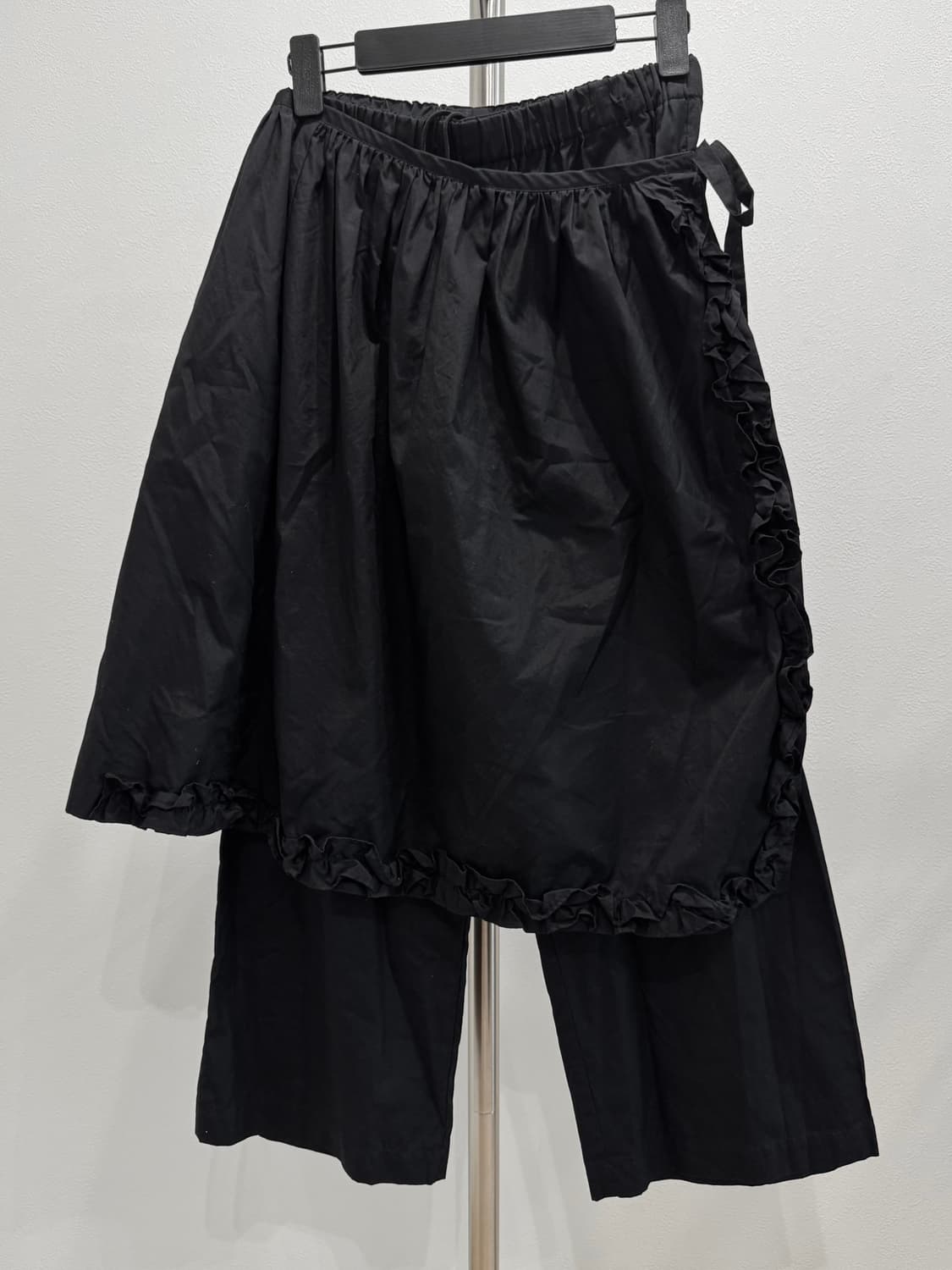 꼼데가르송 robe de chambre 01ss 레이어드 랩 팬츠 상품이미지2