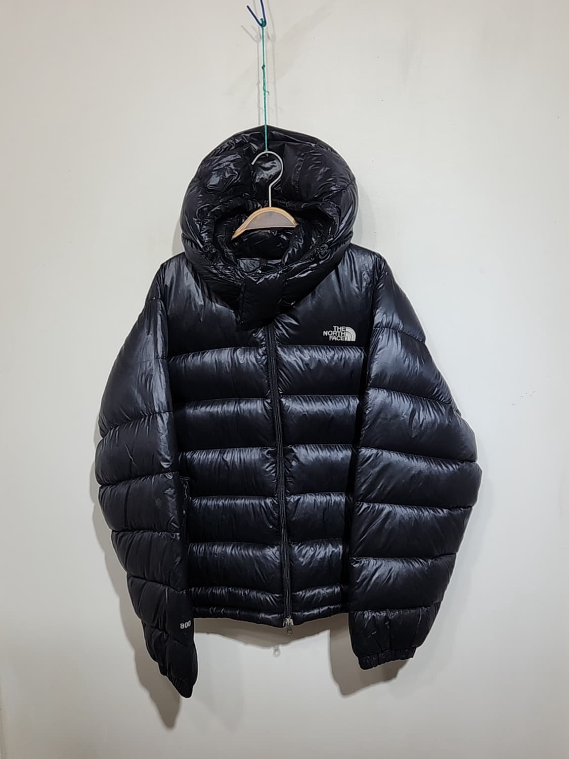 (105) 노스페이스 패딩점퍼 블랙 800 다운자켓 후드탈부착  상품이미지1