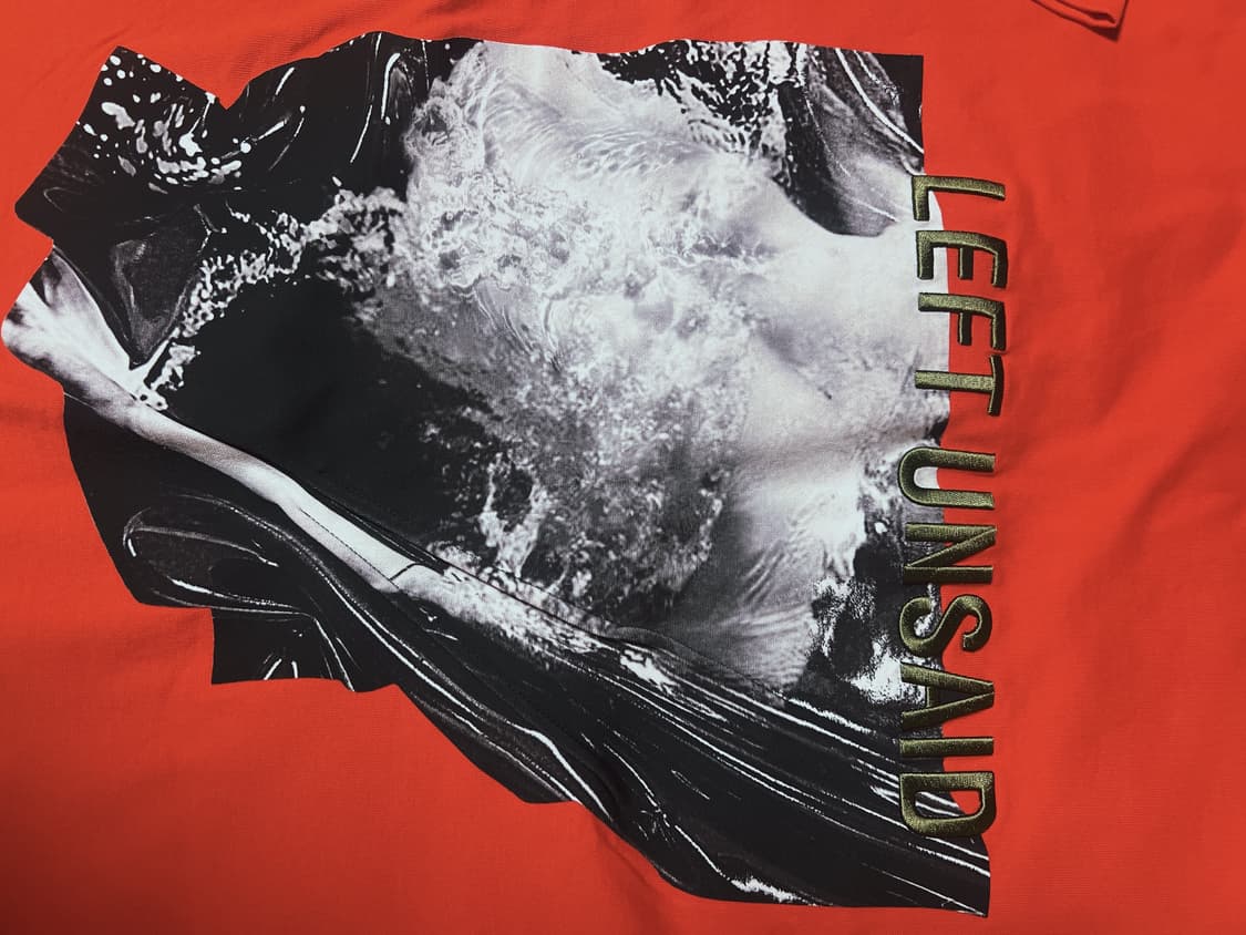 [S] 준지 반팔 티셔츠 오렌지 상품이미지4