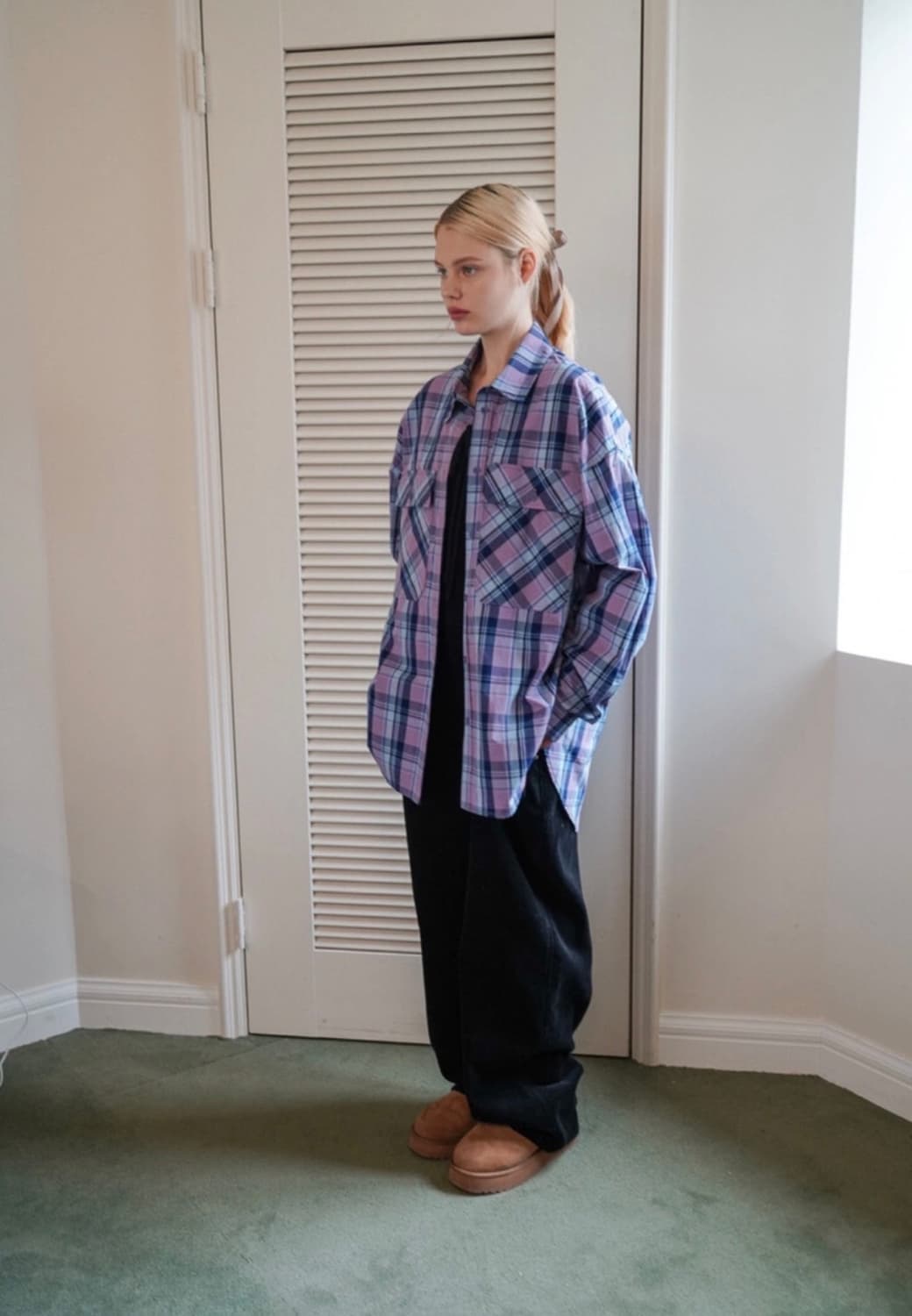 예디아카이브 체크셔츠 상품이미지1