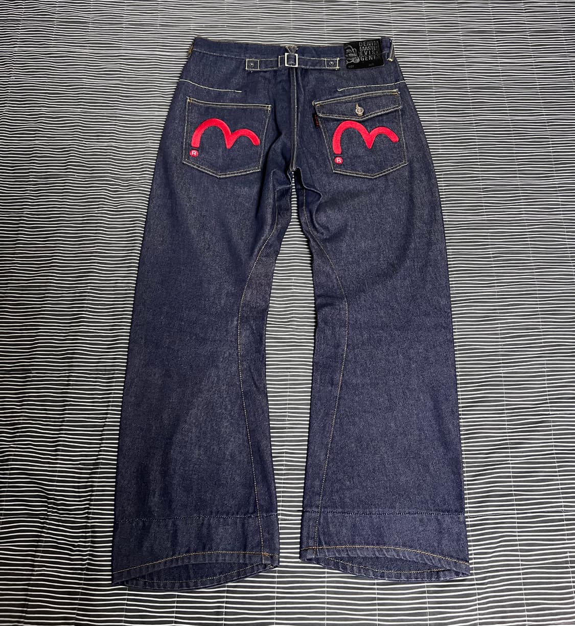 EVISU 에비수 엔지니어드 신치백 데님 상품이미지1