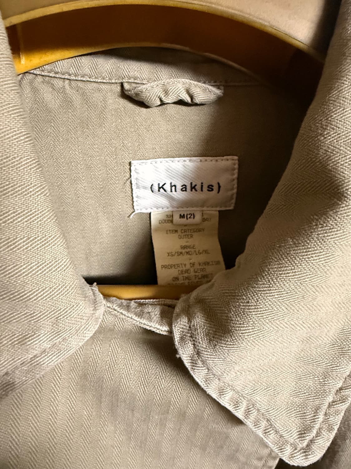 카키스 초어 코트 m 상품이미지3