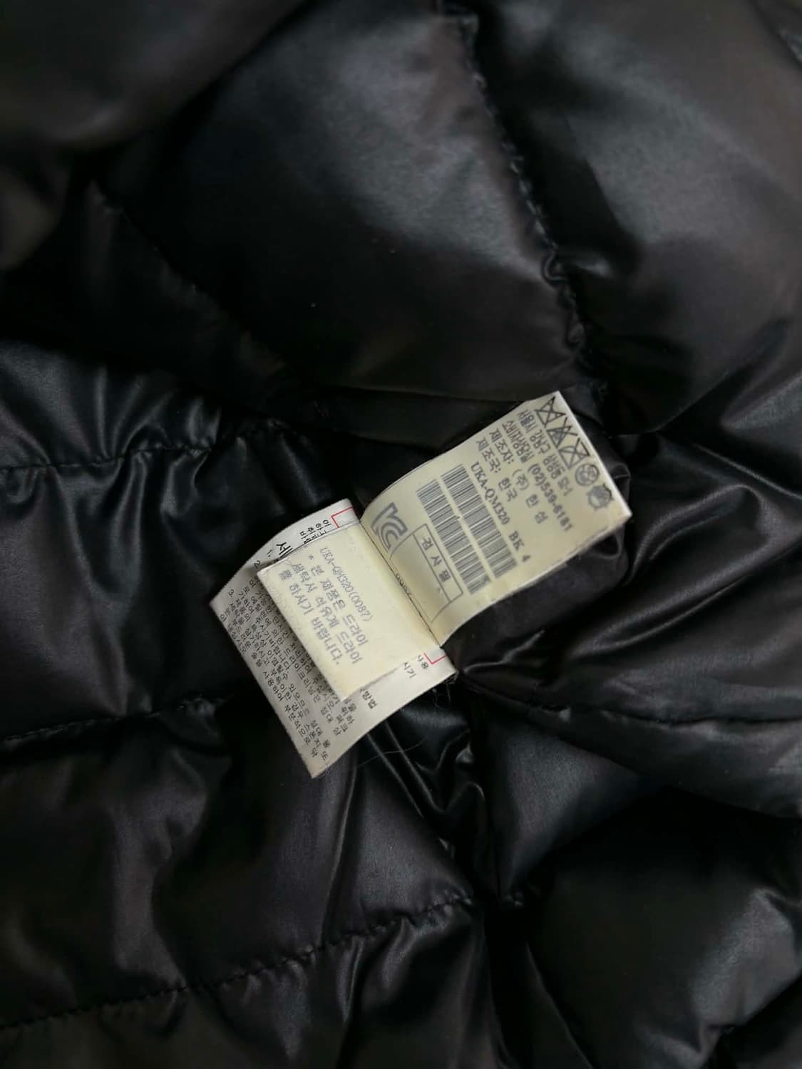 [110] 타임 옴므 벨벳 블렌딩 다운 테크웨어 패딩 자켓 상품이미지6