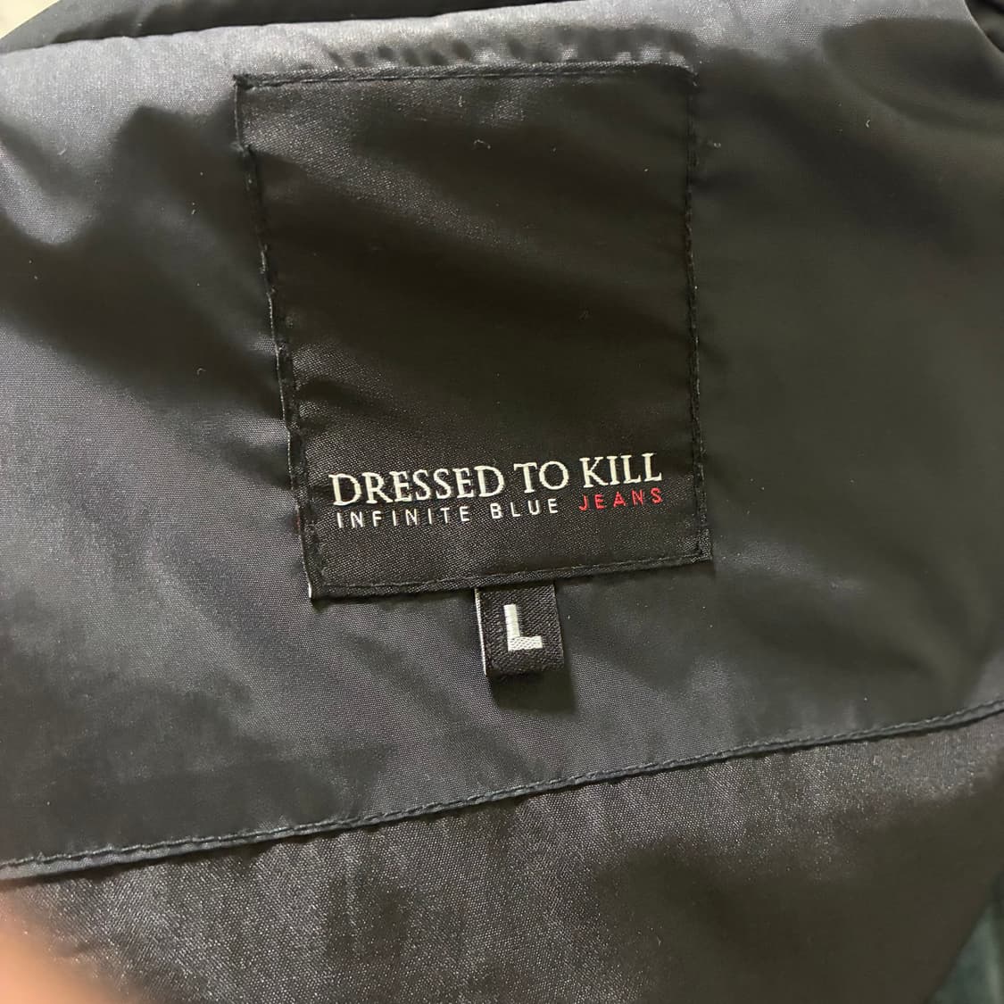 D2K 블랙 패딩 점퍼 자켓 L사이즈 상품이미지5