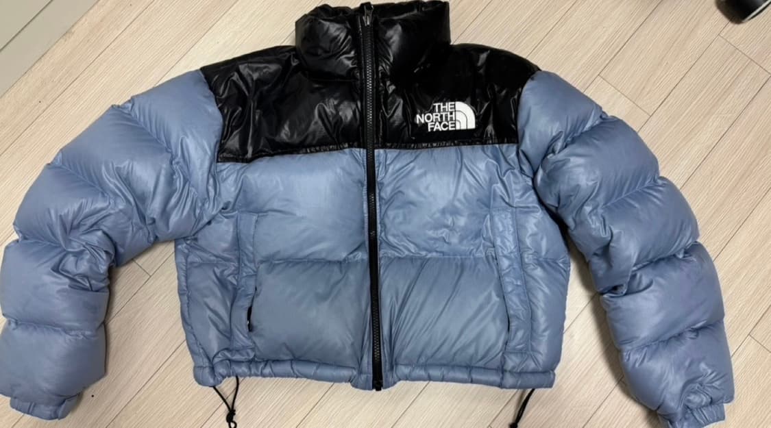 노스페이스 눕시 숏 자켓 파스텔 블루 상품이미지3