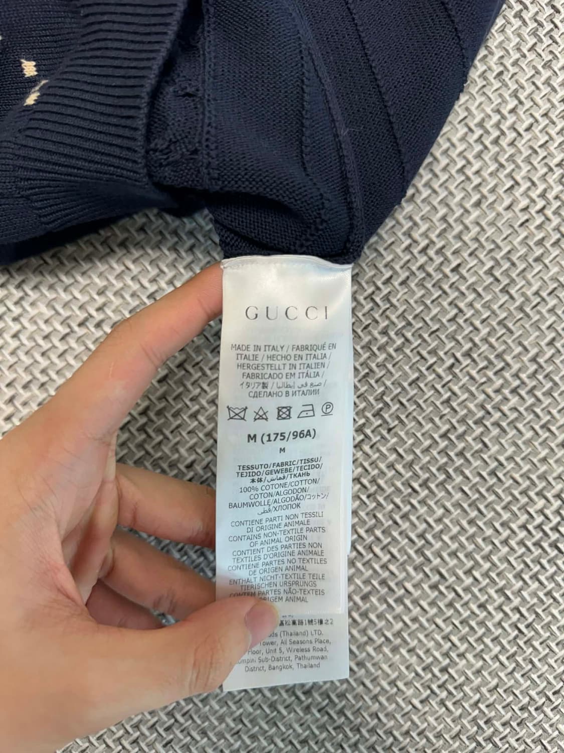 구찌 GG 반팔 카라 니트 티셔츠 상품이미지7