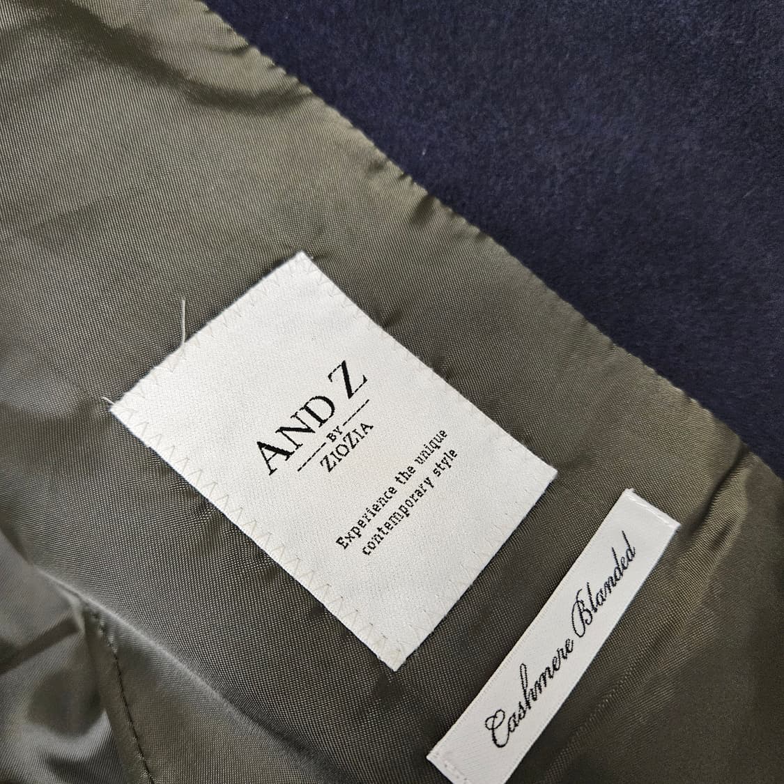 앤드지 울 캐시미어 코트 남자100 상품이미지8