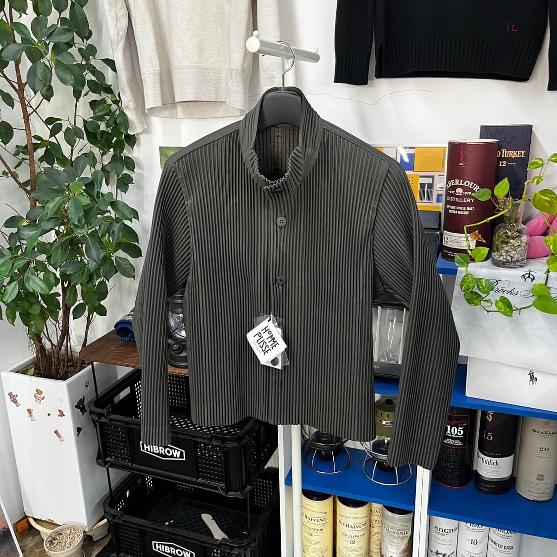 옴므플리세 hp38-Jd154 하이넥 자켓 새상품 2 상품이미지1