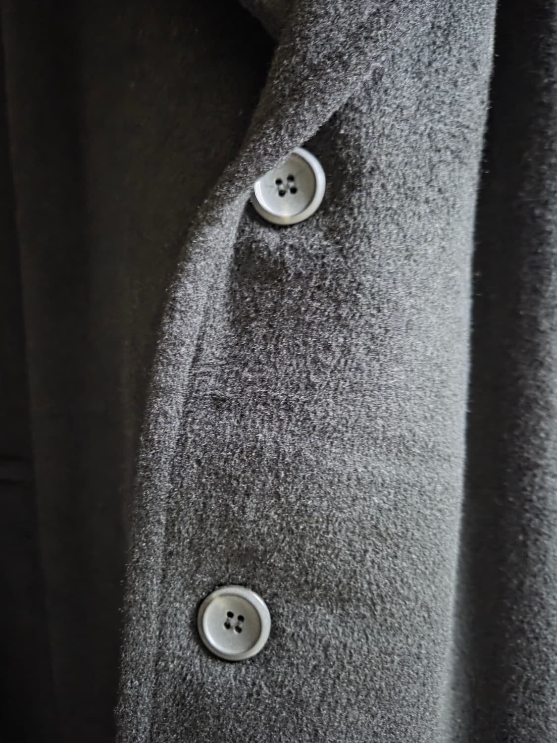DAMP 캐시미어 50% 코트 블랙 3(105) 상품이미지7