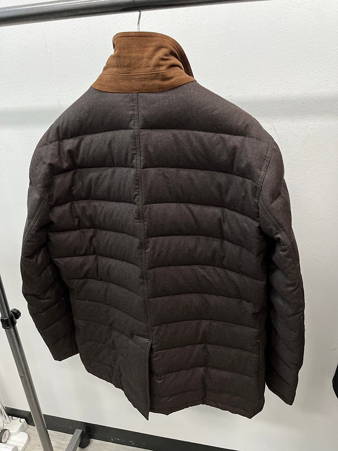 105-110) 브로이어 브라운 울 패딩자켓  상품이미지6