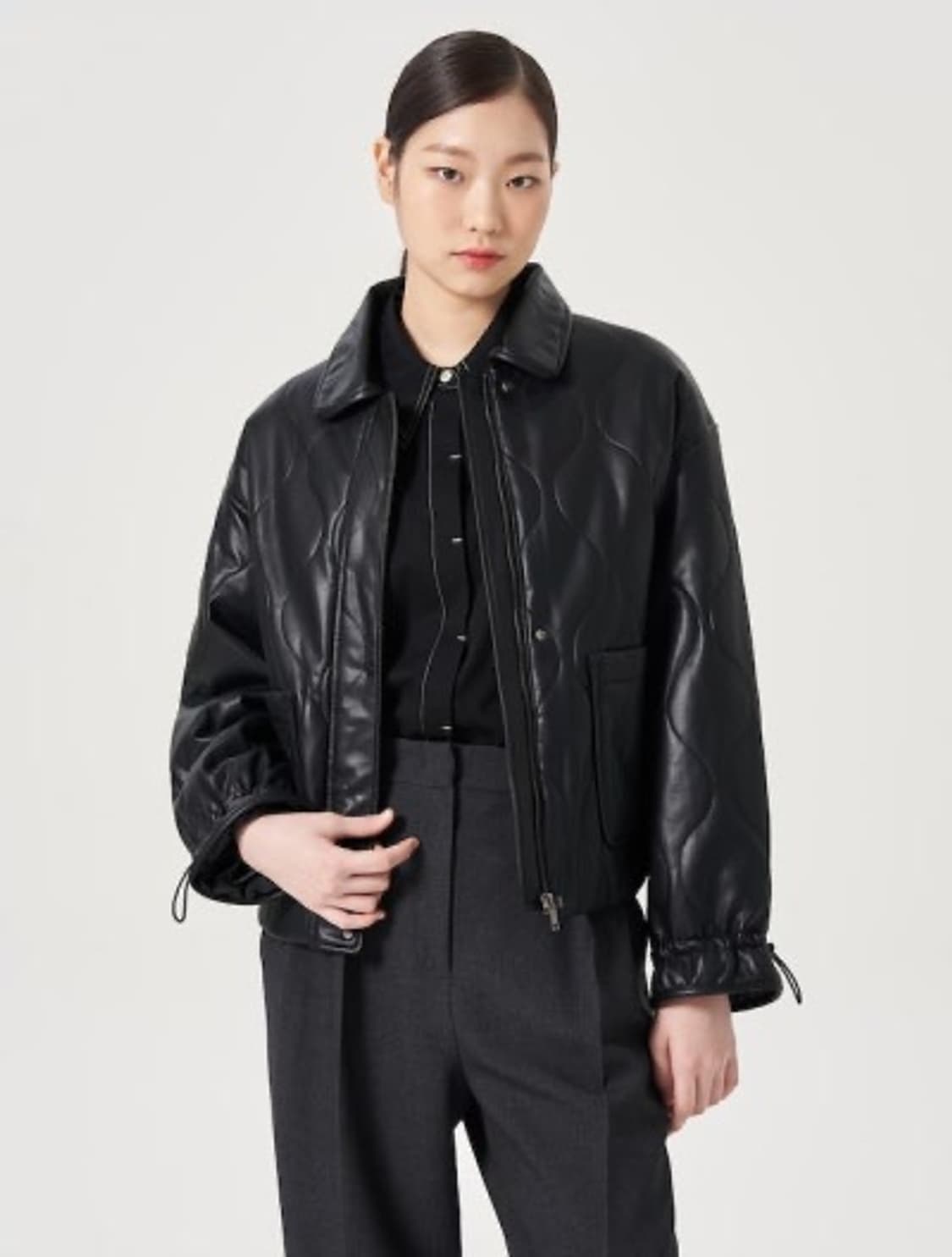 8seconds 물결 퀄티드 스트링점퍼 상품이미지6