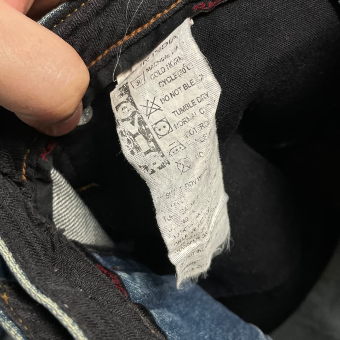 32 리바이스 레드룹 청바지  상품이미지3