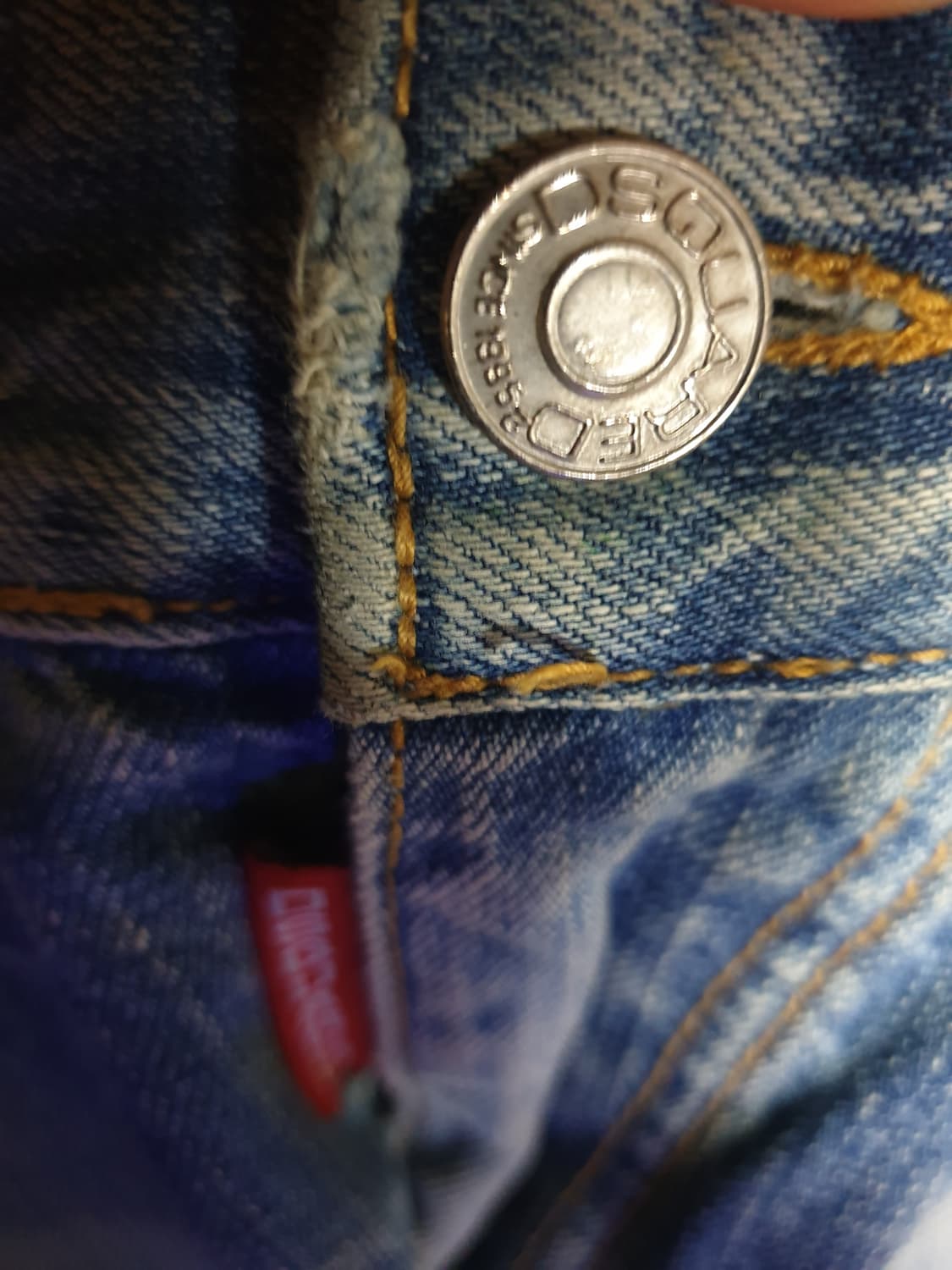 (정품)디스퀘어드2 레트로 디스트로이드 스티치 진 (32) 상품이미지4