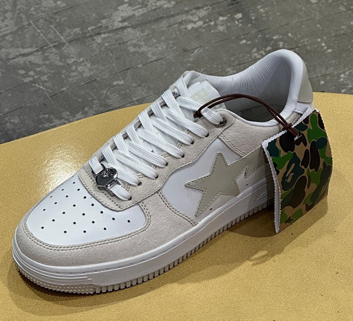Bape Bape Sta #1 Beige White 230 상품이미지2