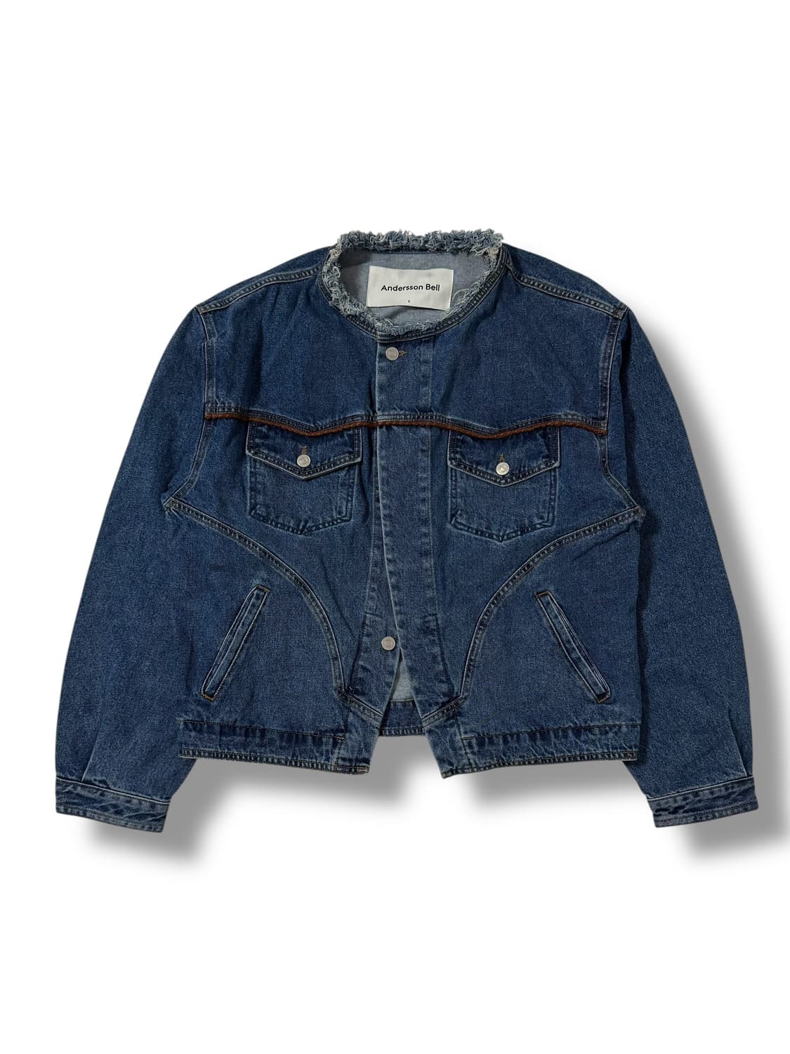 앤더슨벨 레셔 웨스턴 데님 자켓 상품이미지1