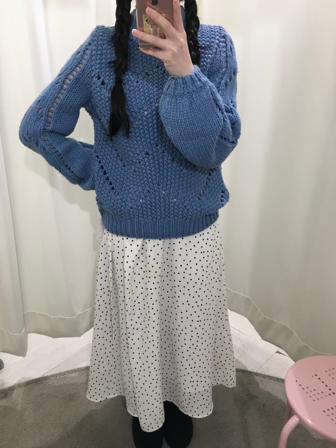 Blueberry Wave Knit 상품이미지2