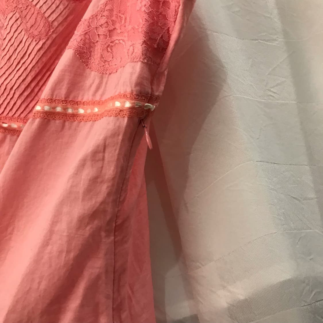 Vintage 갸루 페어리 핑크 슬리브리스 상품이미지8