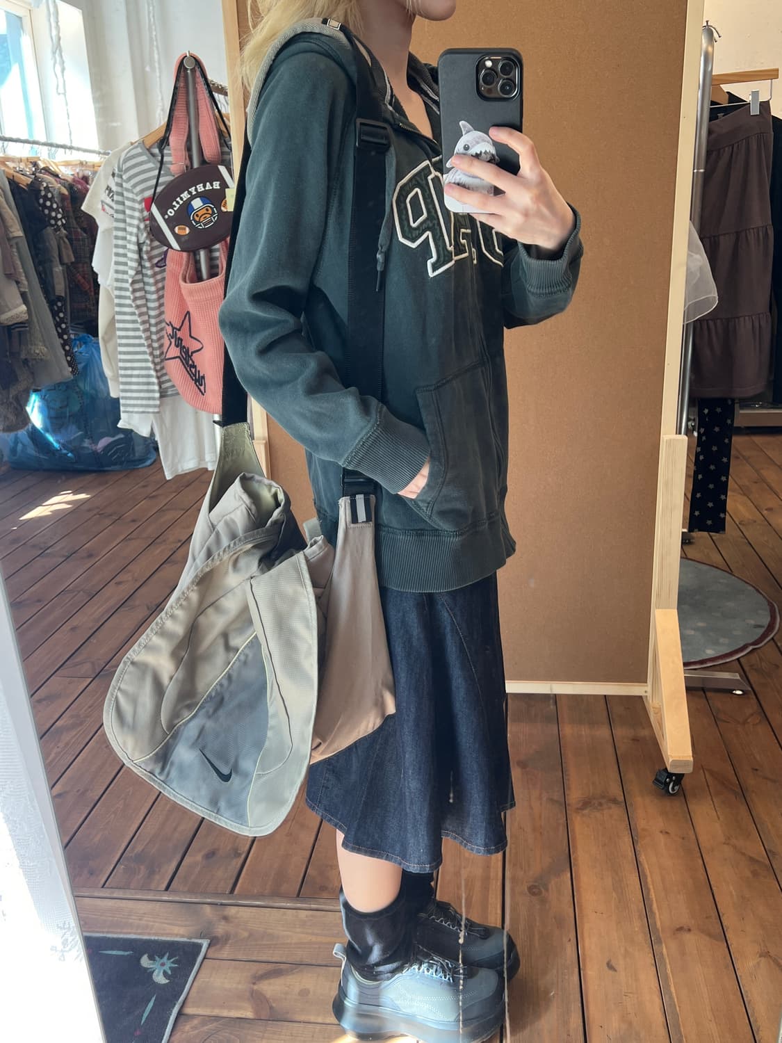 갭 카키 후드집업  상품이미지2