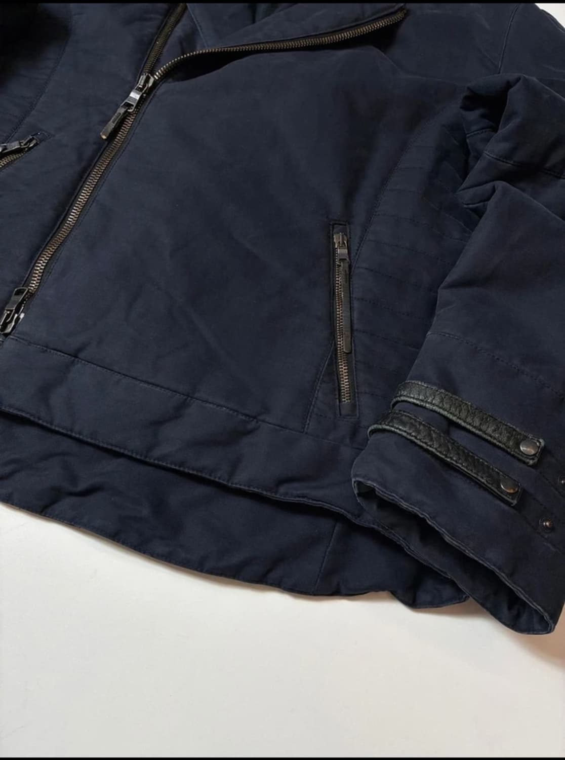 아르마니 익스체인지 90's 라이드 워시드 자켓 상품이미지4