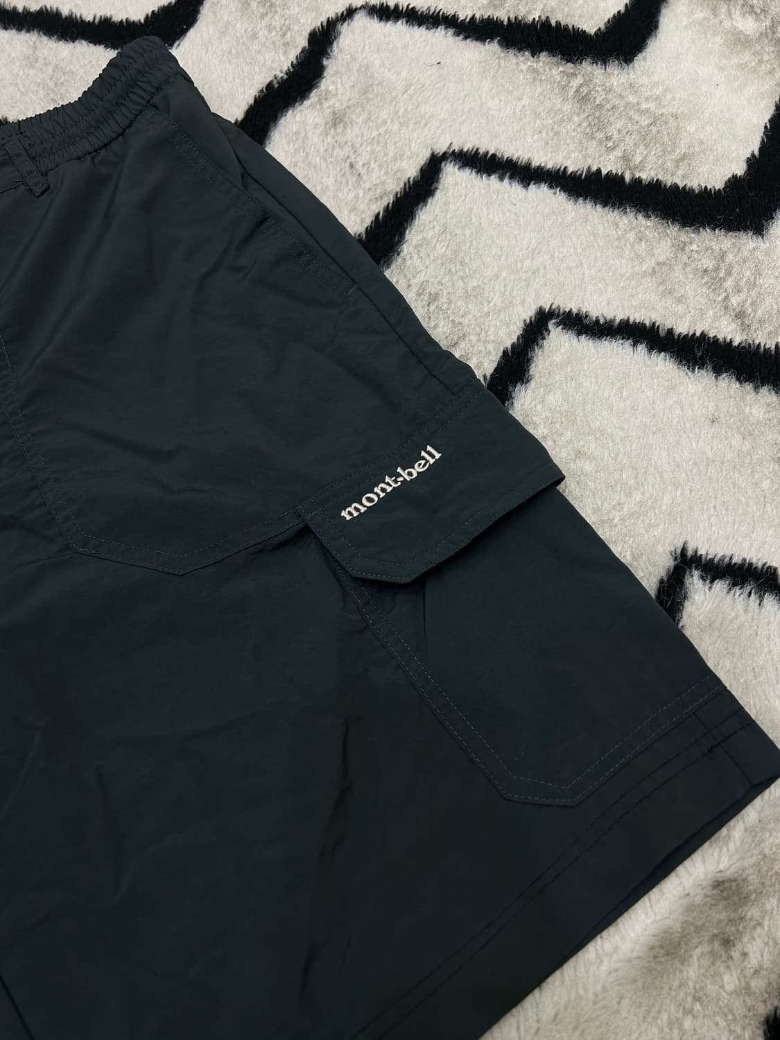 [33]몽벨 나일론 카고 우븐 반바지/짙은카키 상품이미지1