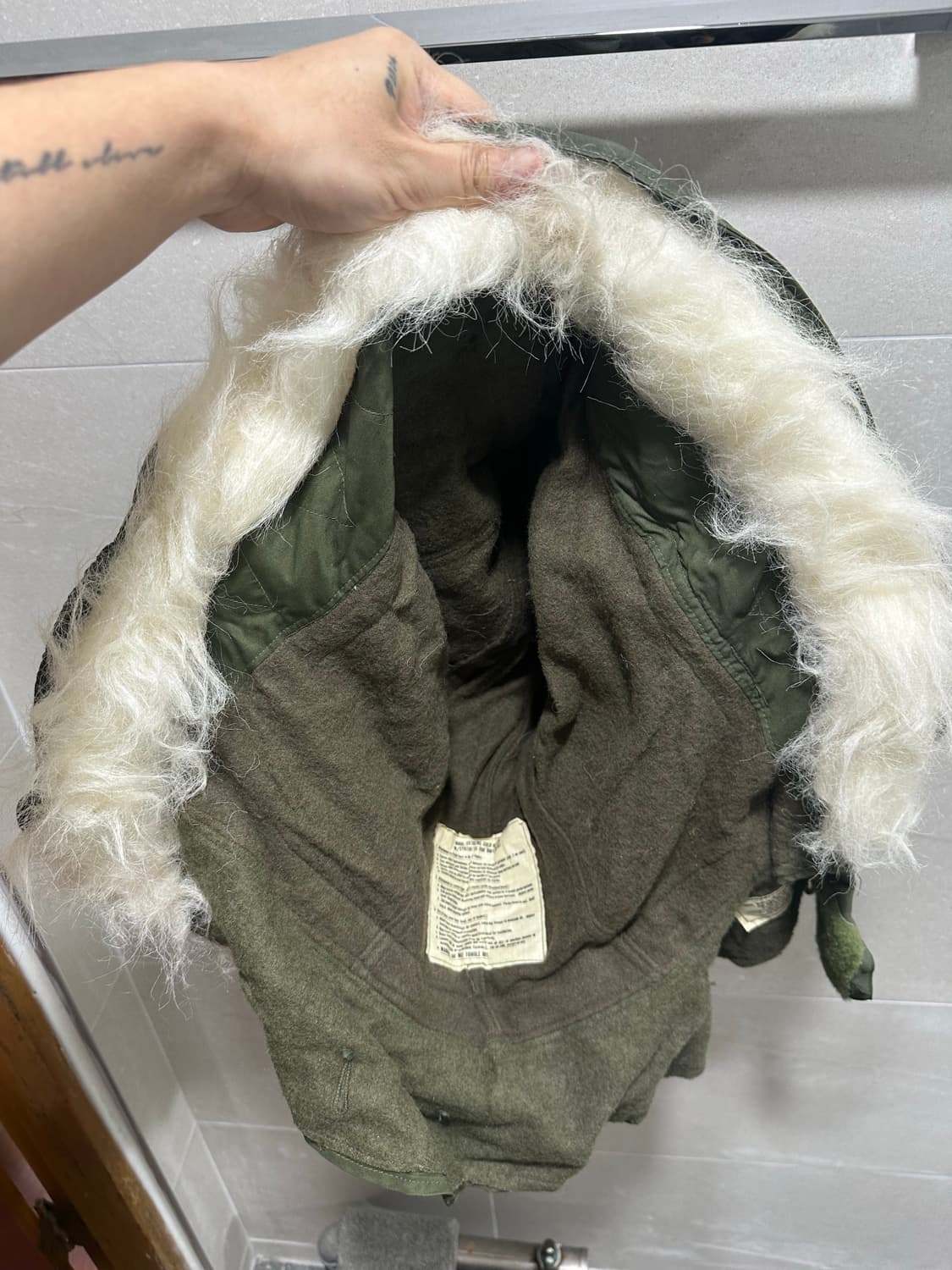 m65 피쉬테일 개파카 오리지널 데드스탁 m 상품이미지6