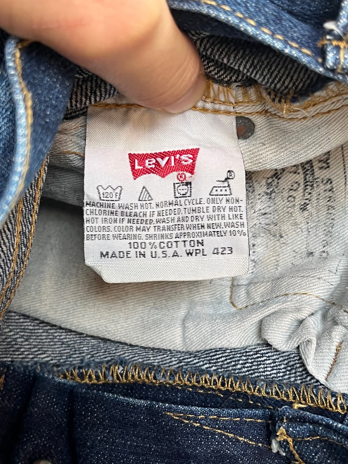 Levis 501-065 Big E 샐비지 데님팬츠 30/32 상품이미지5