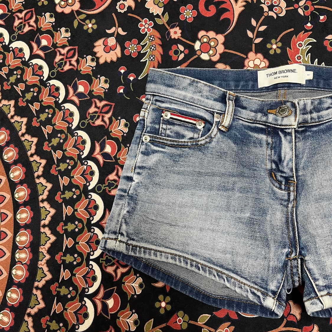 톰브라운 여성 데님 반바지 1 상품이미지2