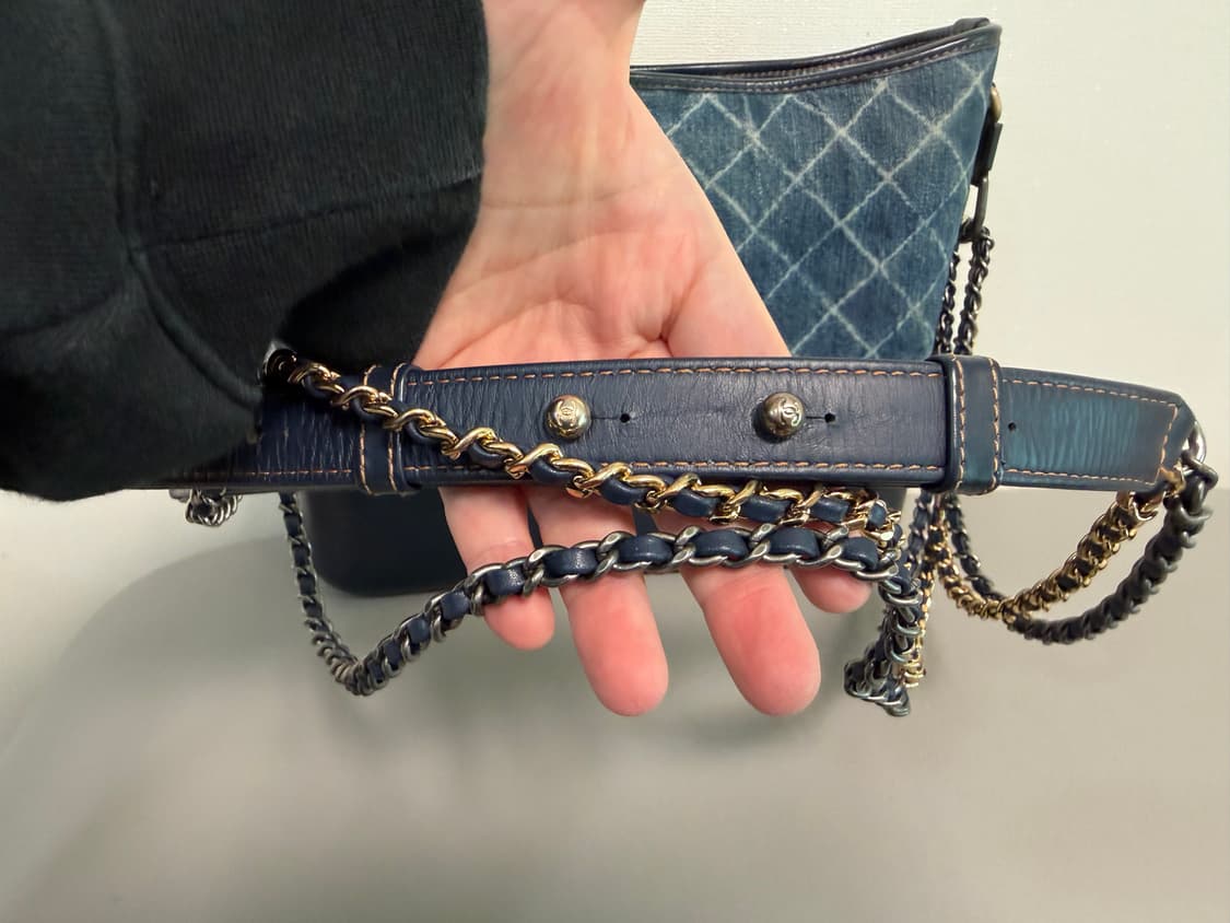 샤넬 가브리엘 데님 호보백 미듐 상품이미지5