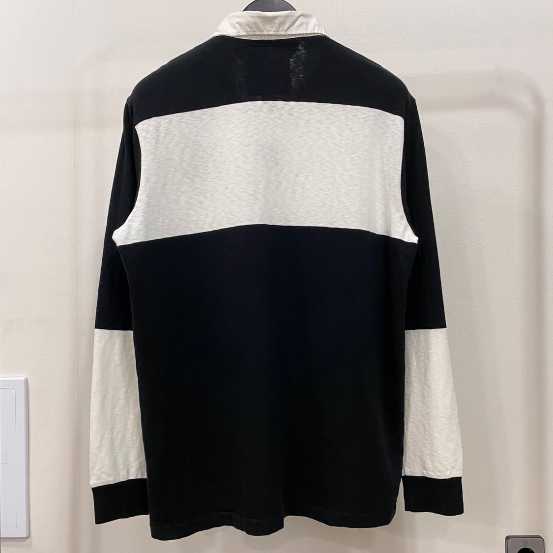 폴로 랄프로렌 신형 건흰 럭비 니트 티셔츠 상품이미지2